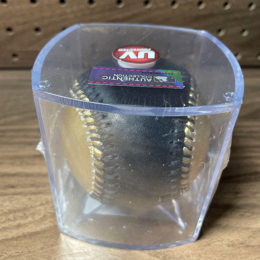 【未開封】MLB 開幕戦 東京シリーズ 公式球 会場限定 ゴールド ブラック