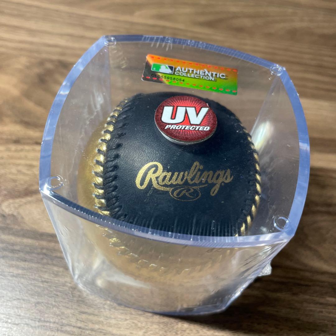 【未開封】MLB 開幕戦 東京シリーズ 公式球 会場限定 ゴールド ブラック