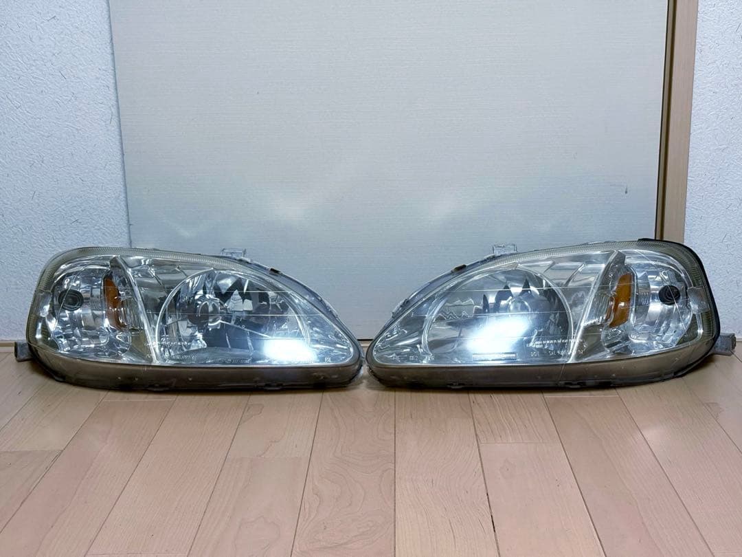 EK シビック 後期 DEPO製 US ヘッドライト EK9 EK4 EK3