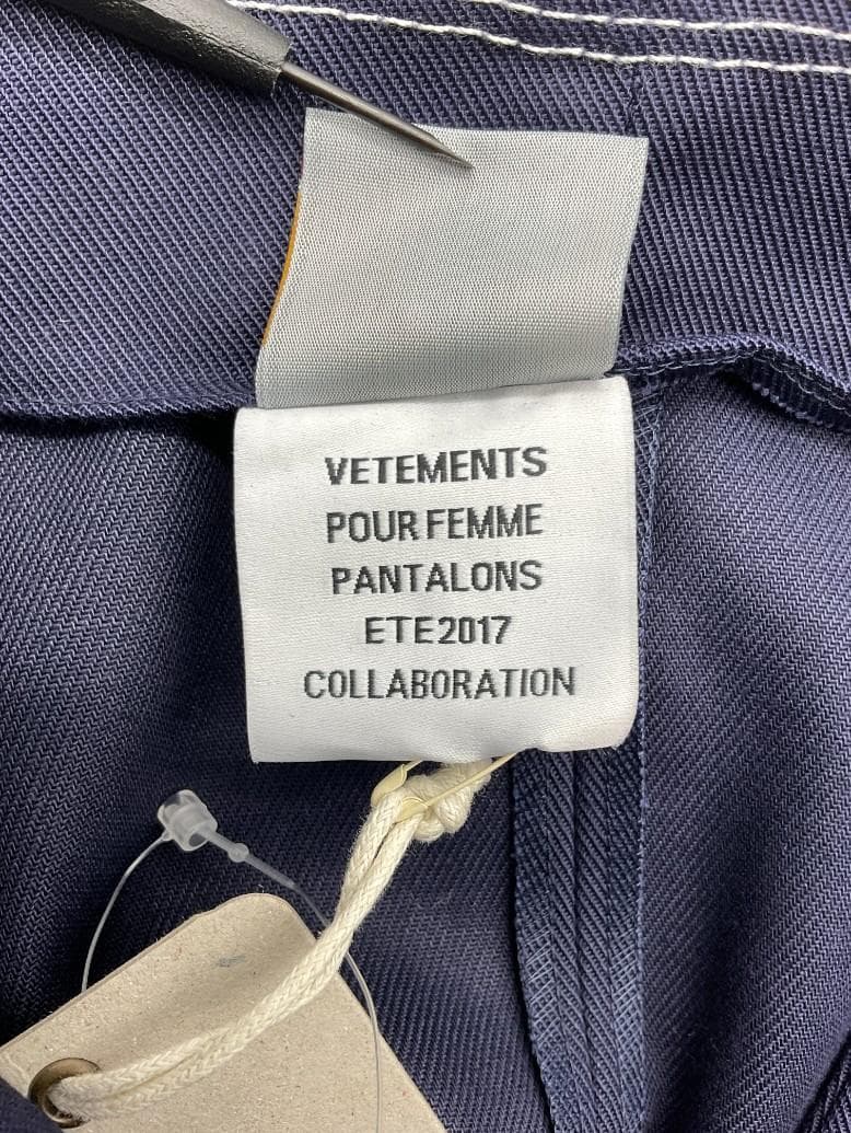 【未使用品】VETEMENTS × charhartt コラボ サロペット