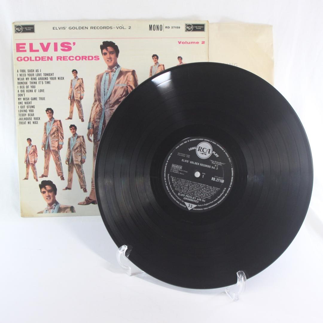 英LP Elvis' Golden Records vol. 2 Presley