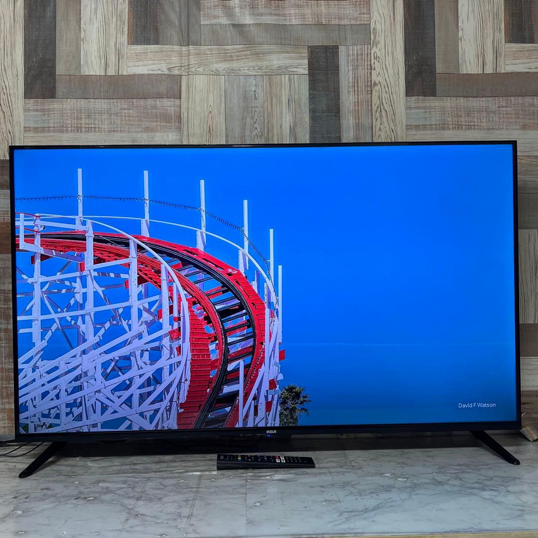 全国送料込❣️昨年購入RCA50型4KHDRチューナーレス、スマートテレビ