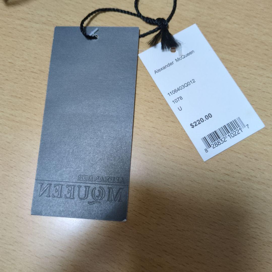 本人期 Alexander McQueen Red Skull Scarf