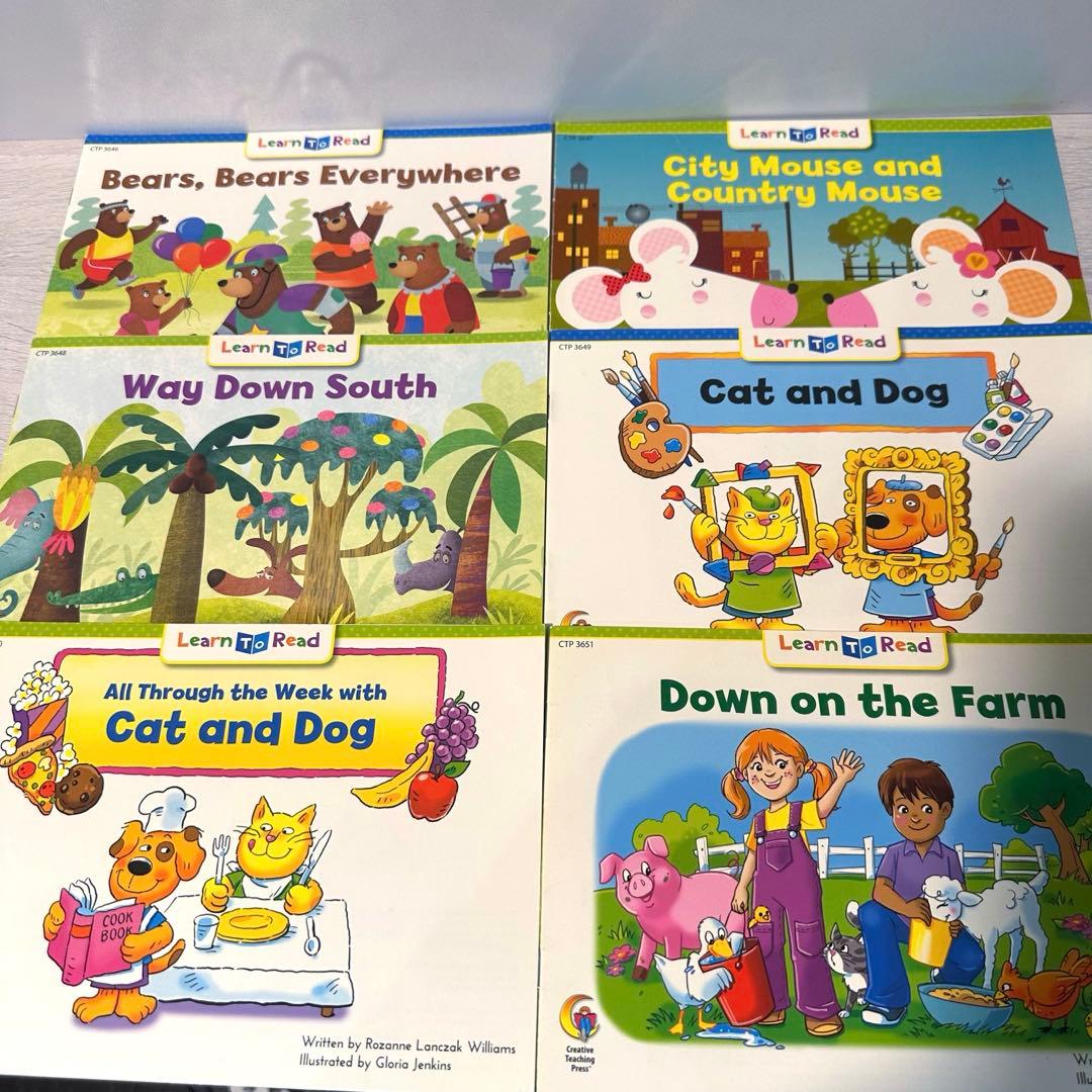 英語教材 CTP Learn To Read 2-1 24冊& CD4枚