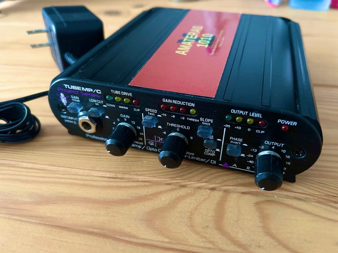 AMATERAS 1010 プリアンプ　コンプレッサー