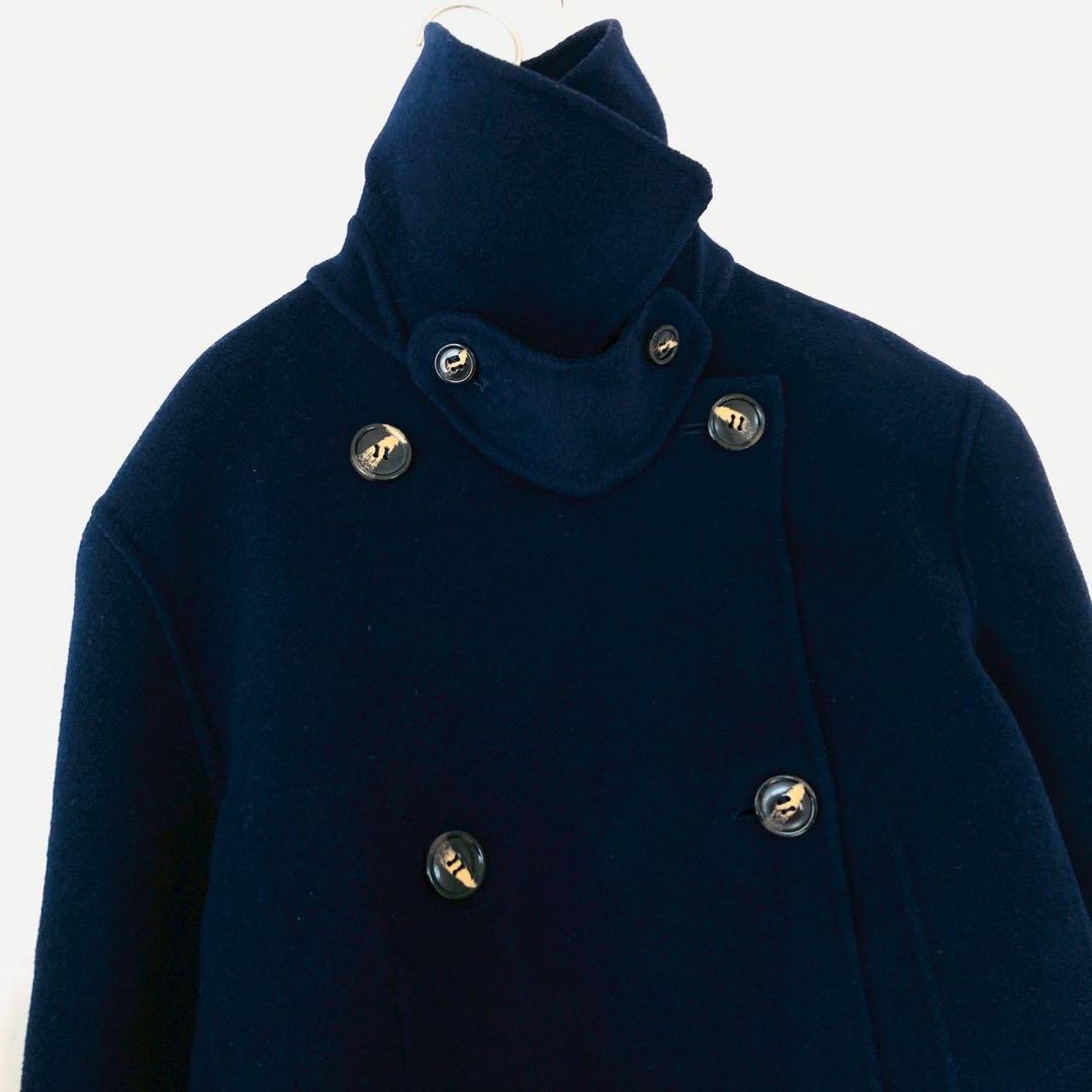 サイズ44✨️マックスマーラ　クチートアマーノ　ダブルブレスト　ロングピーコート