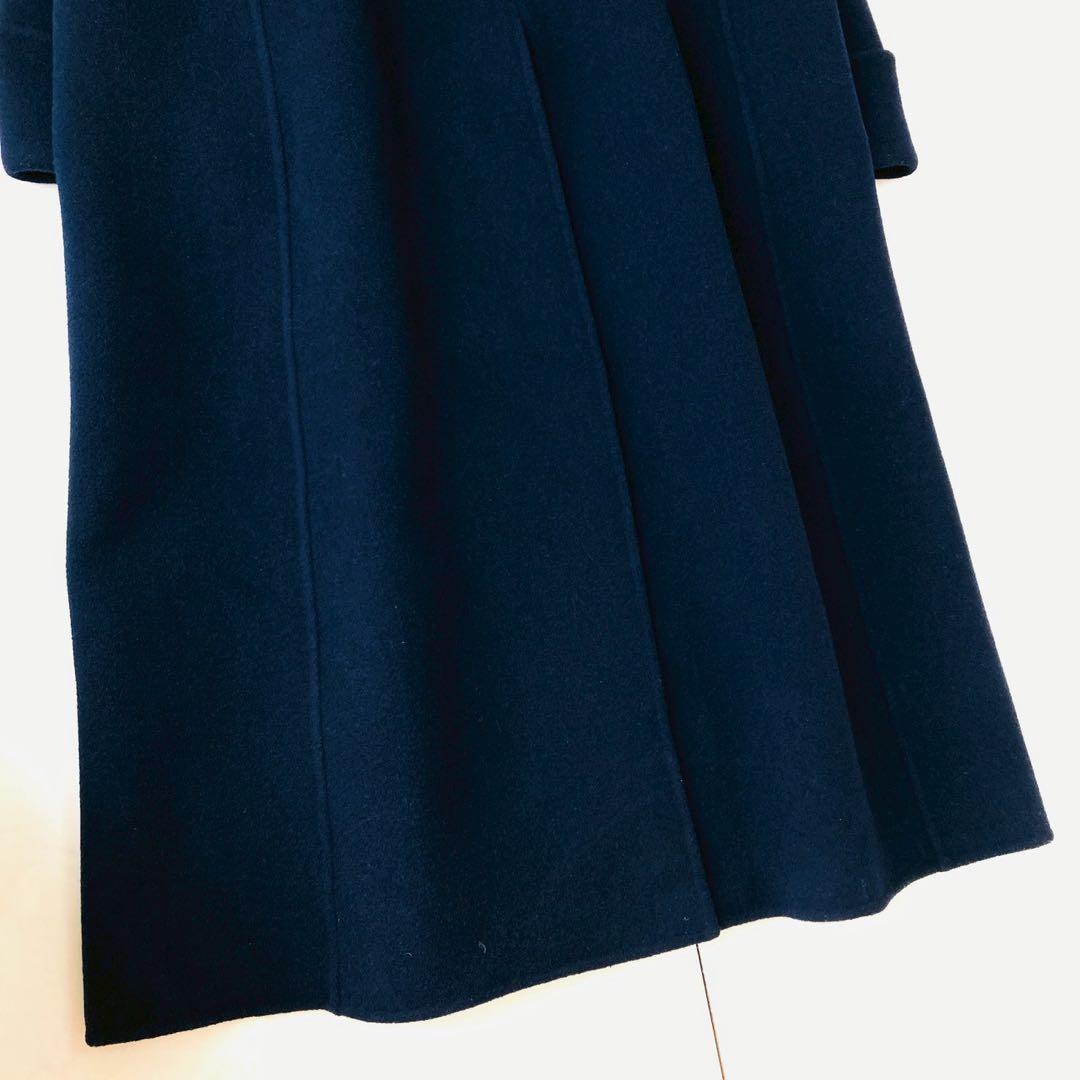 サイズ44✨️マックスマーラ　クチートアマーノ　ダブルブレスト　ロングピーコート