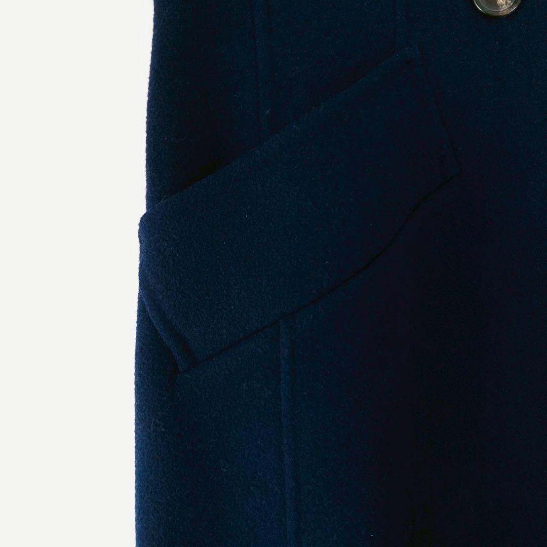 サイズ44✨️マックスマーラ　クチートアマーノ　ダブルブレスト　ロングピーコート