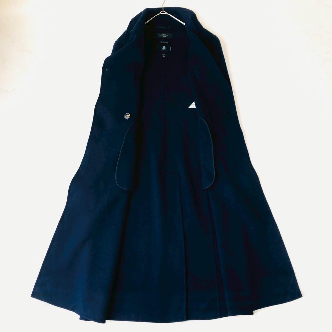 サイズ44✨️マックスマーラ　クチートアマーノ　ダブルブレスト　ロングピーコート