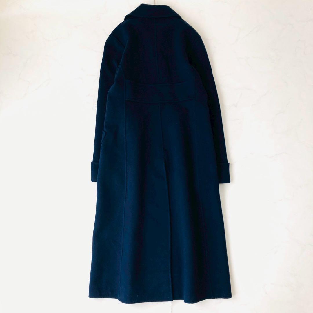 サイズ44✨️マックスマーラ　クチートアマーノ　ダブルブレスト　ロングピーコート