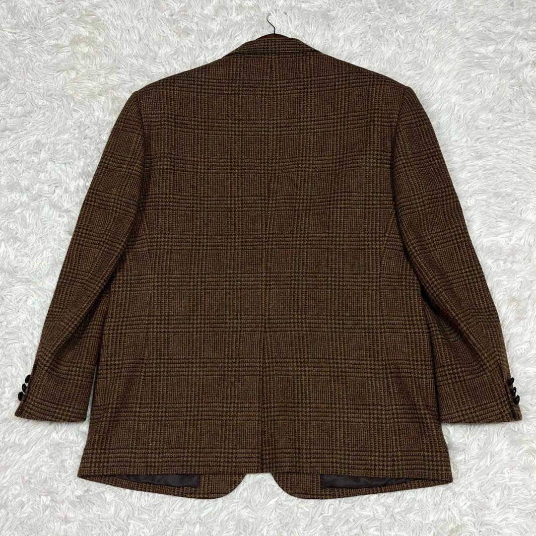 美品✨ブルックスブラザーズ グレンチェックツイードジャケット42 くるみボタン