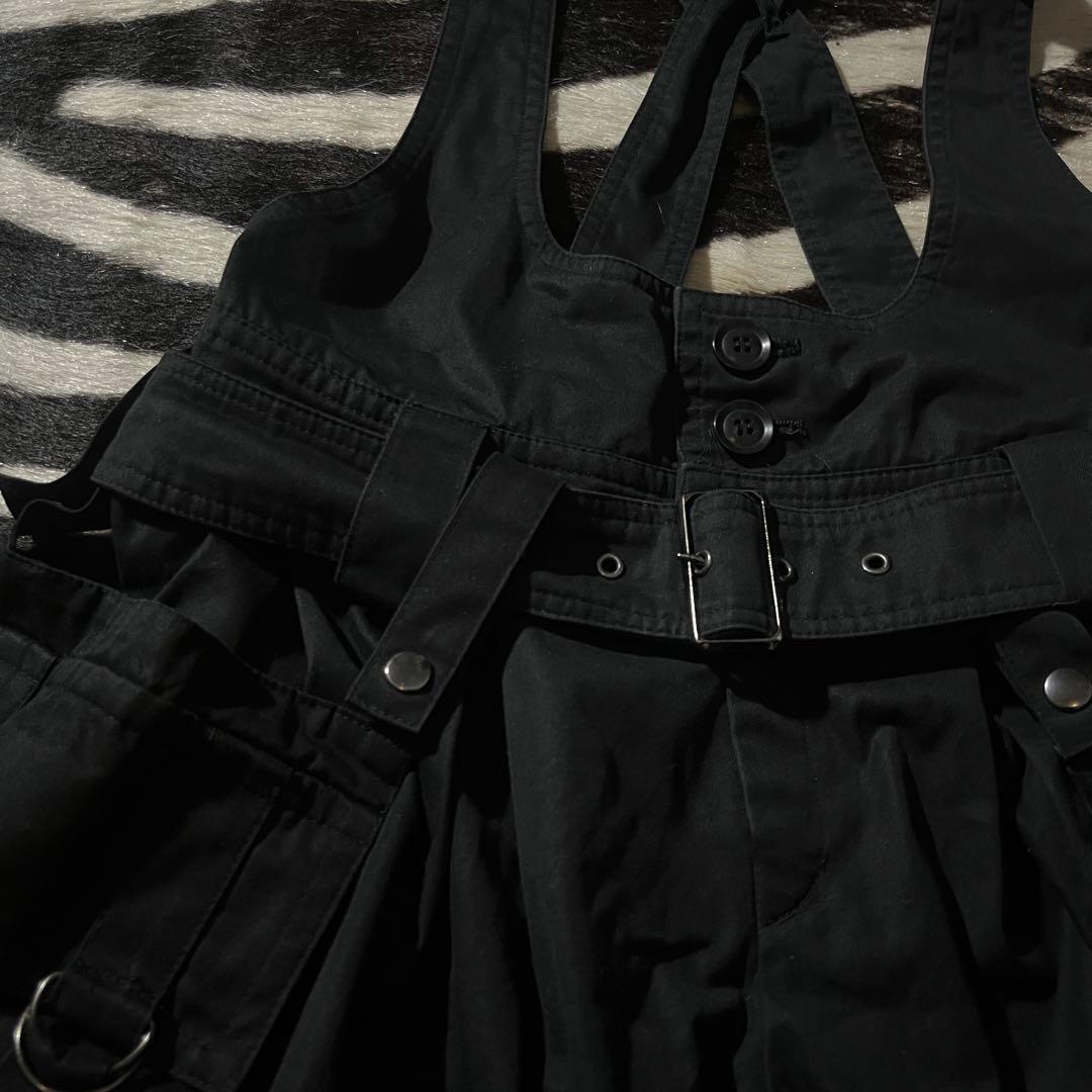 00s BPN black peace now サロペット gothic