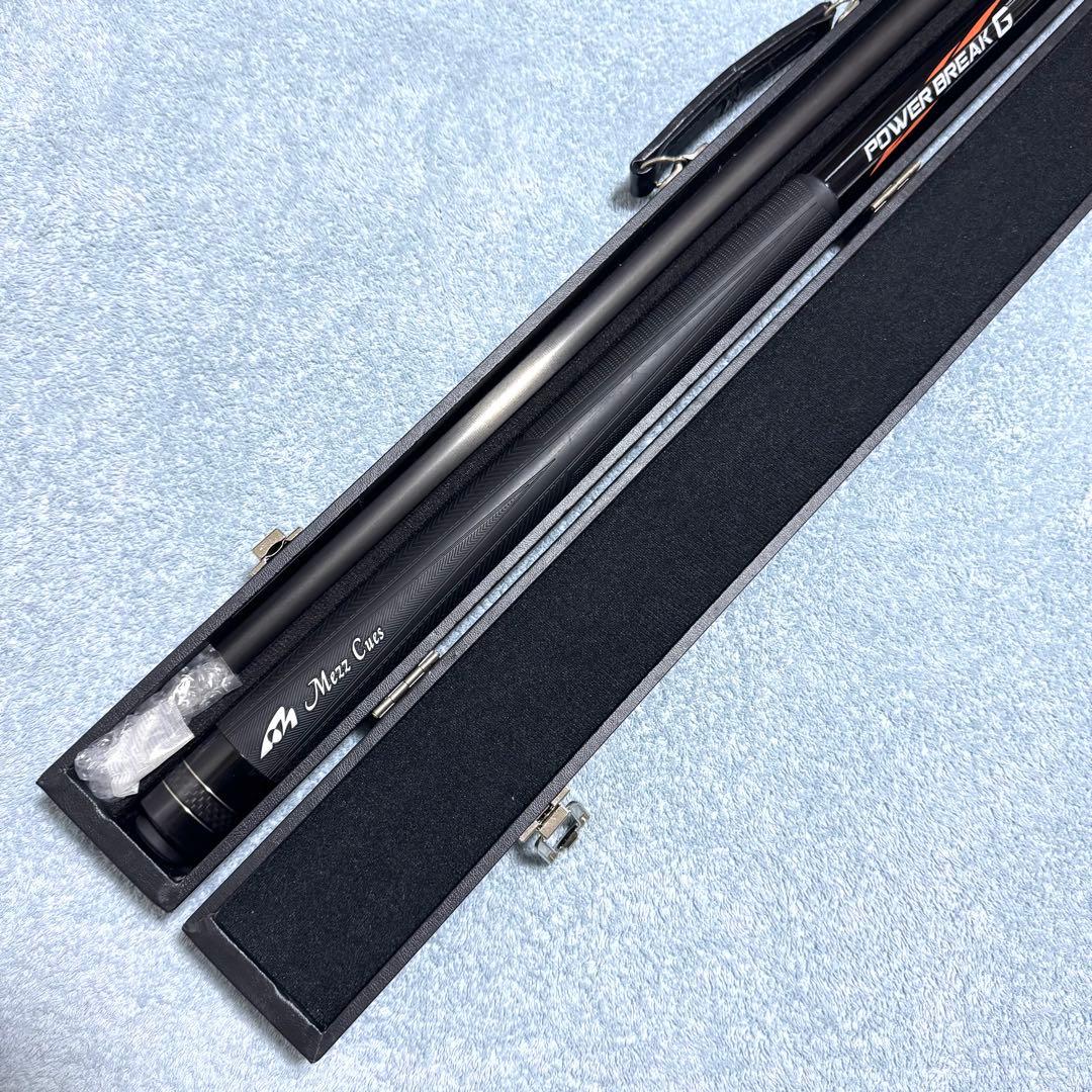 ★MEZZ CUES★POWER BREAK G★スポーツグリップ★ケース付き★
