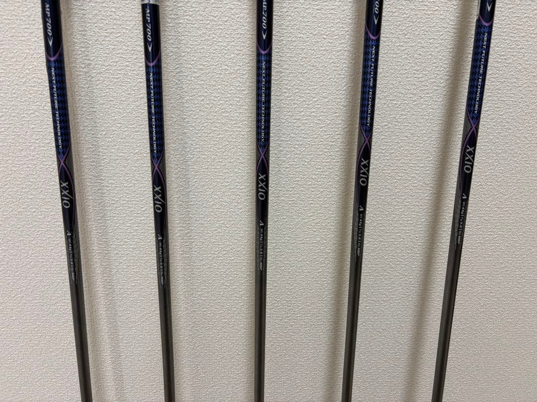 ゼクシオ　XXIO 7 アイアンセット フレックスA 5本セット
