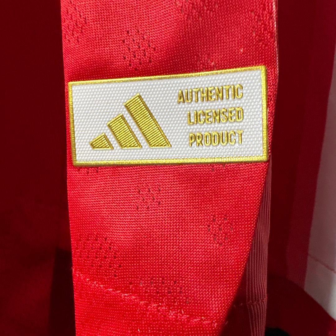 【★バイエルン】 adidas サッカー 新 ホームユニフォーム 長袖 2XL