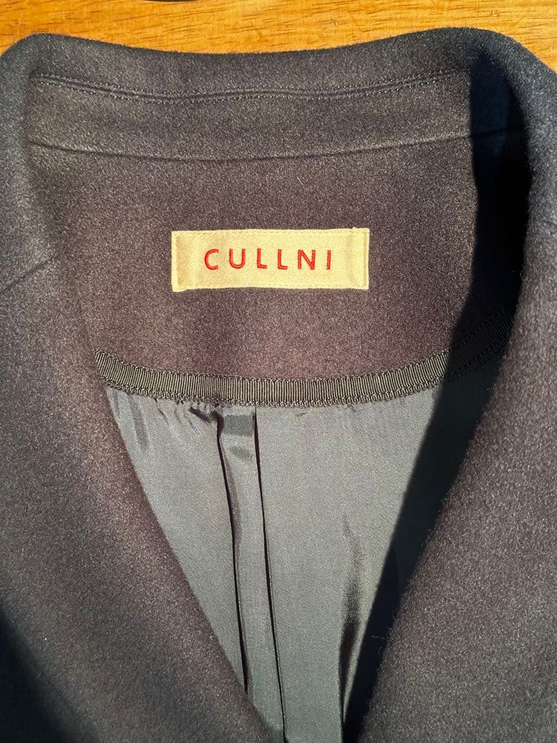 クルニ 18AW ライダース チェスターコート タイロッケンコート　ウール