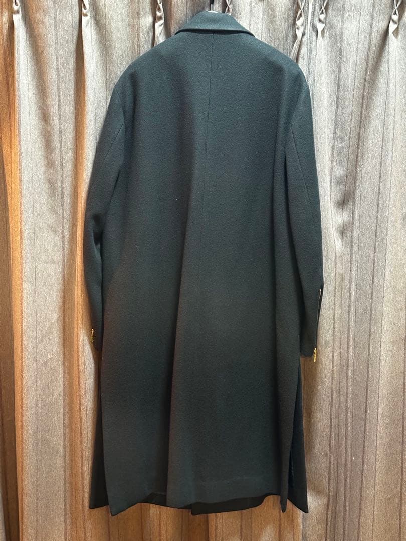 クルニ 18AW ライダース チェスターコート タイロッケンコート　ウール