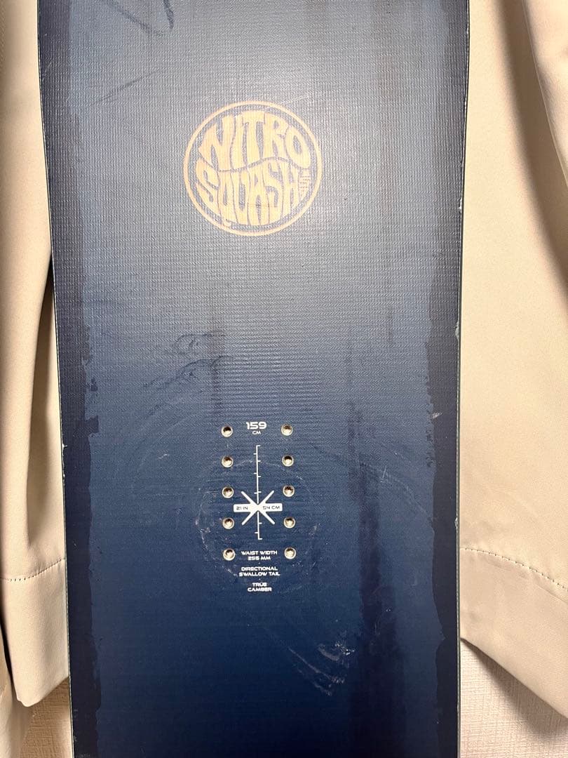 【バイン付】NITRO SQUASH 159cm パウダーボード