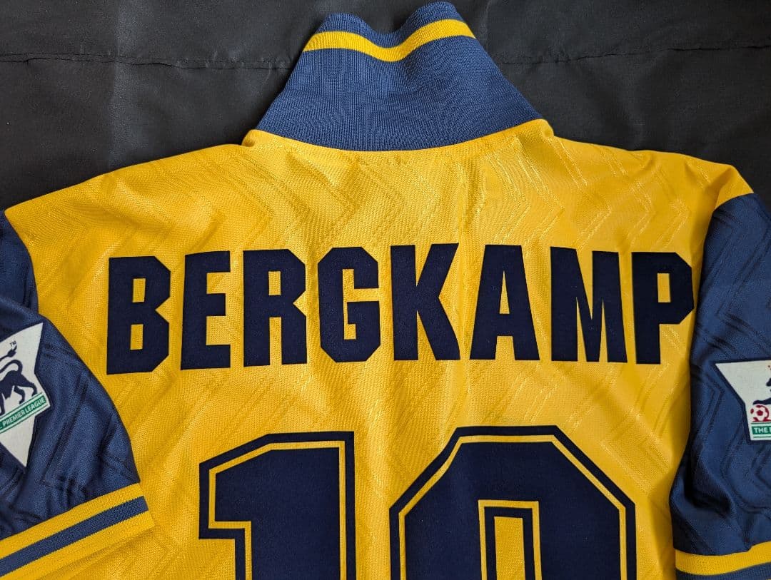 【希少・美品！】アーセナル/デニス・ベルカンプ/A/96-97シーズンモデル