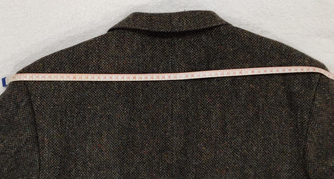 【ぽんちゃん】Papas × HARRIS TWEED ジャケット