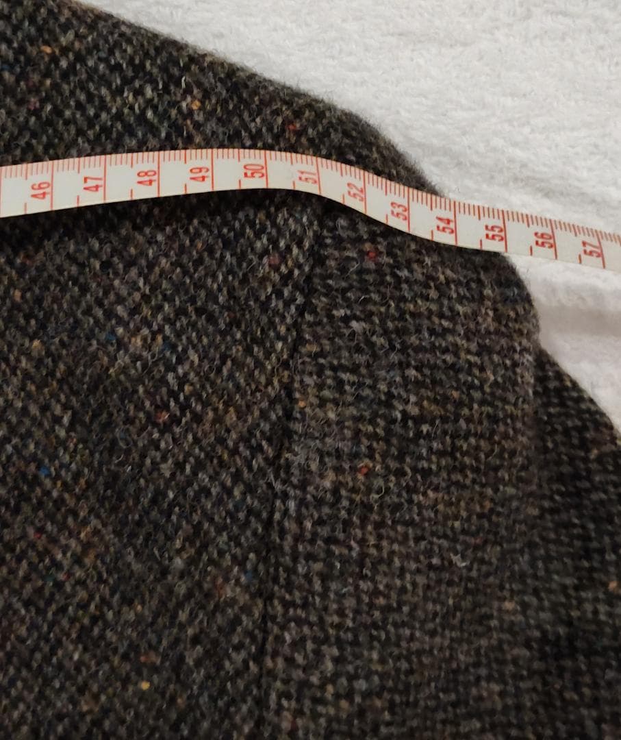【ぽんちゃん】Papas × HARRIS TWEED ジャケット