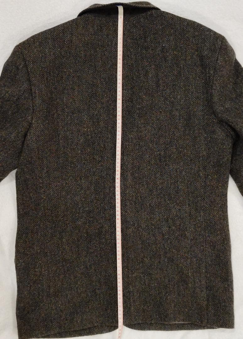 【ぽんちゃん】Papas × HARRIS TWEED ジャケット