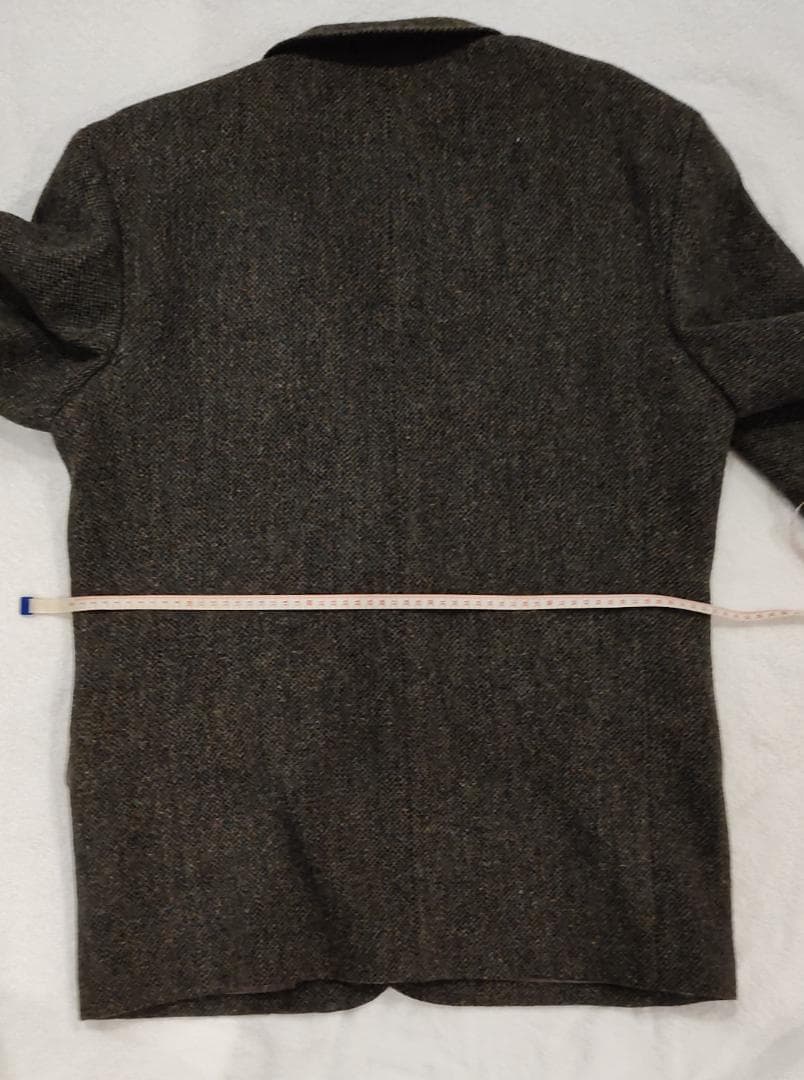 【ぽんちゃん】Papas × HARRIS TWEED ジャケット