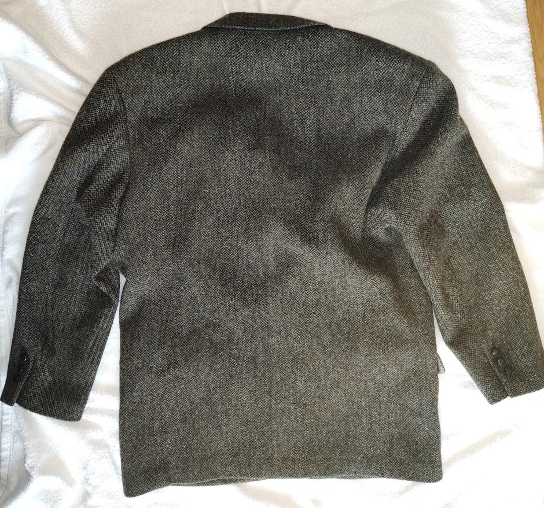 【ぽんちゃん】Papas × HARRIS TWEED ジャケット