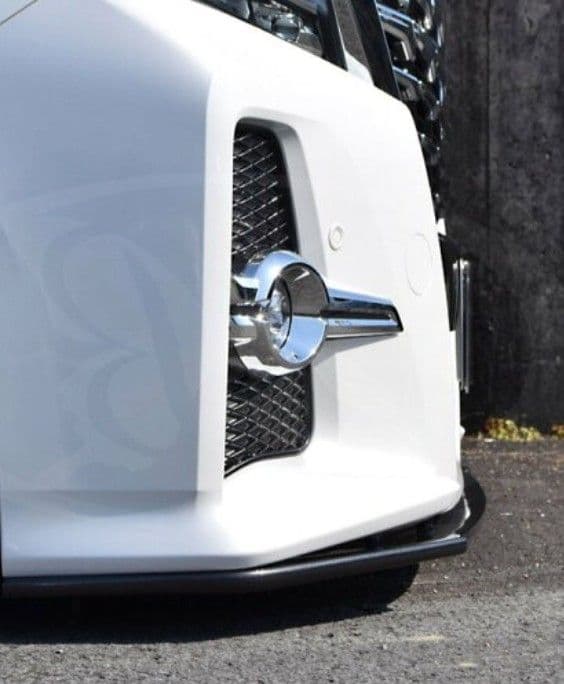 30 アルファード 前期 フロントバンパー フラップスポイラー