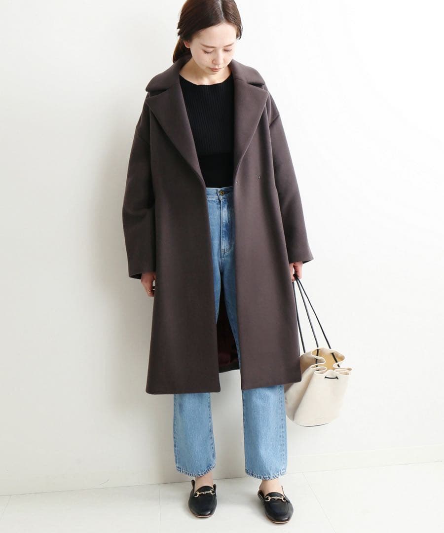 ☆美品☆イエナ　MANTECOオーバーチェスターコート　マンテコ社　36サイズ