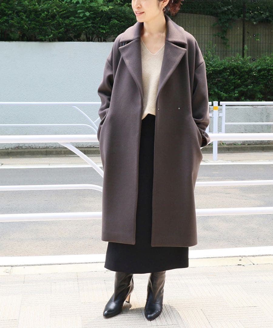 ☆美品☆イエナ　MANTECOオーバーチェスターコート　マンテコ社　36サイズ