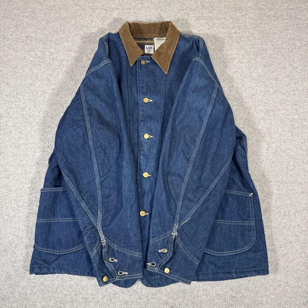 70s Lee 81-LJ ヴィンテージ デニムカバーオールブランケット 44R