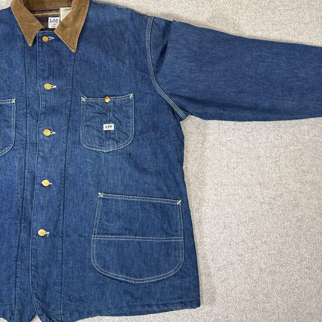70s Lee 81-LJ ヴィンテージ デニムカバーオールブランケット 44R