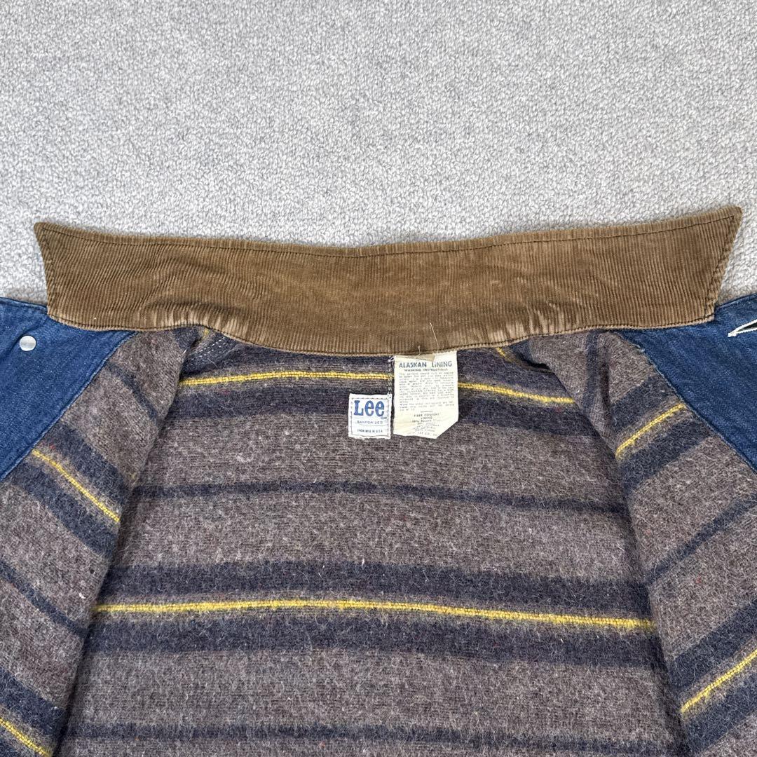 70s Lee 81-LJ ヴィンテージ デニムカバーオールブランケット 44R