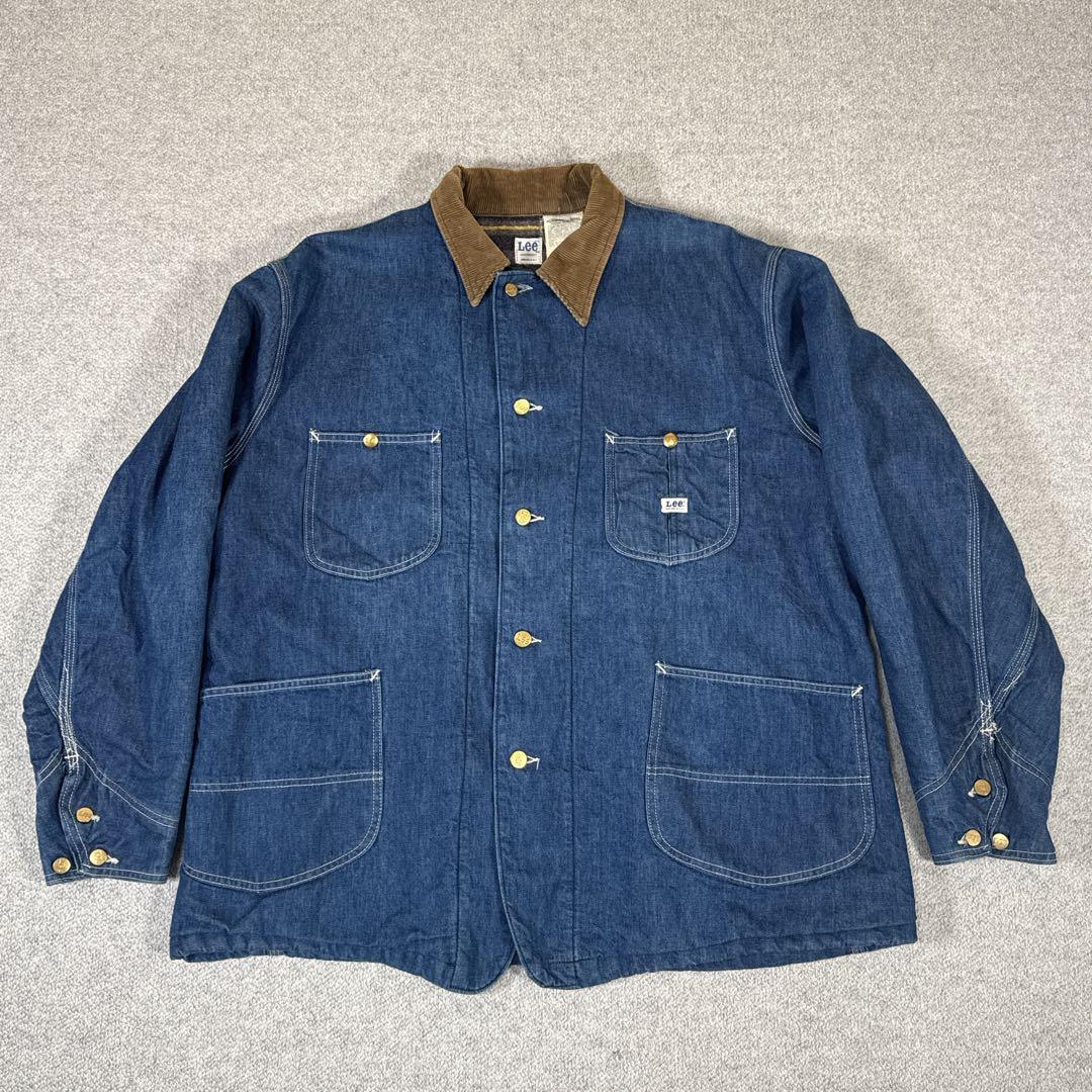 70s Lee 81-LJ ヴィンテージ デニムカバーオールブランケット 44R