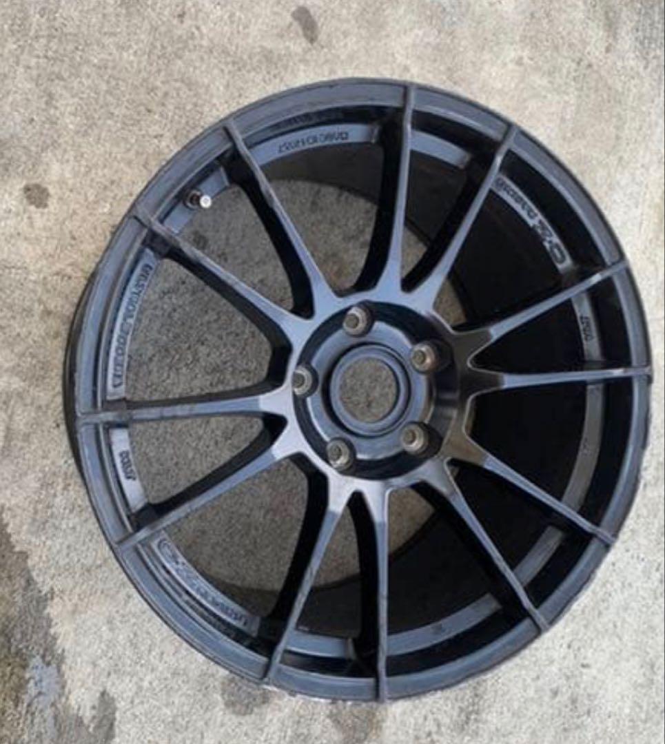 ⭐正規品O.Z. ポルシェ911タイプ997前後8.5/11j左側２本ガリ傷有♪