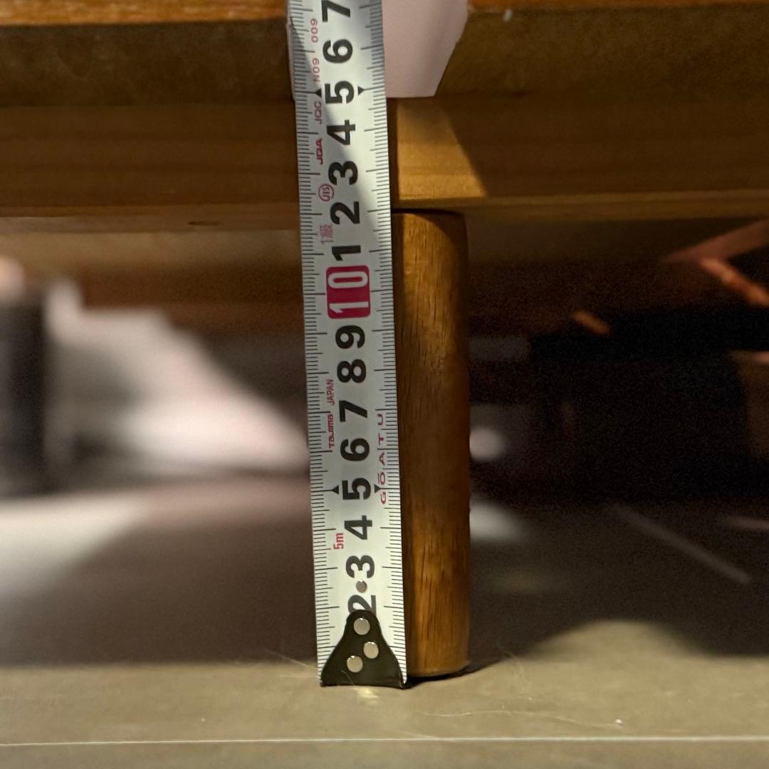 ニトリ　ベッドフレーム　ローベッド　セミダブル