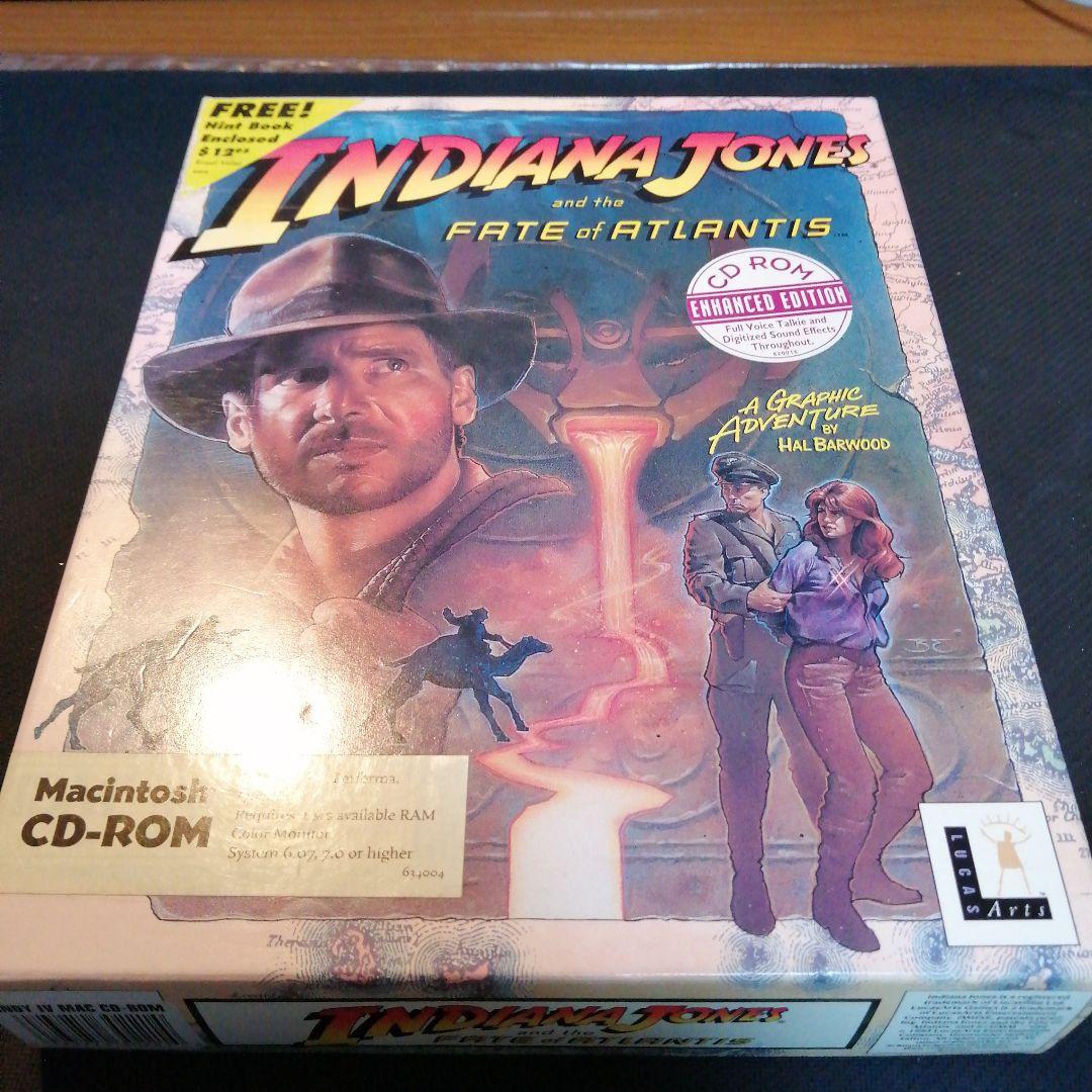 PCゲーム　INDIANA JONES/FATE of ATLANTIS