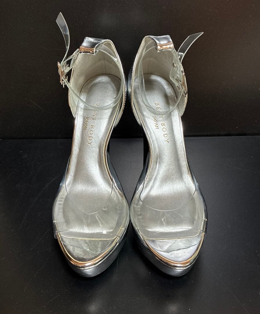 BEST BODY JAPAN 公式ヒール22cmシルバー