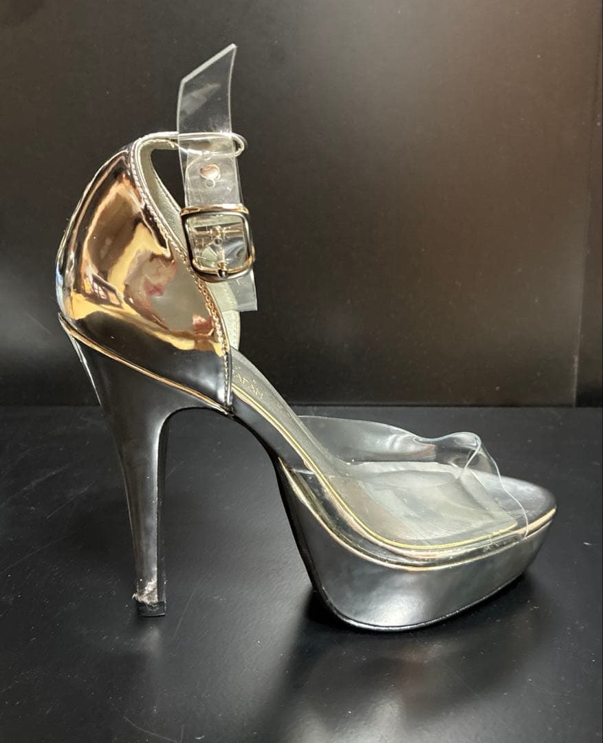 BEST BODY JAPAN 公式ヒール22cmシルバー