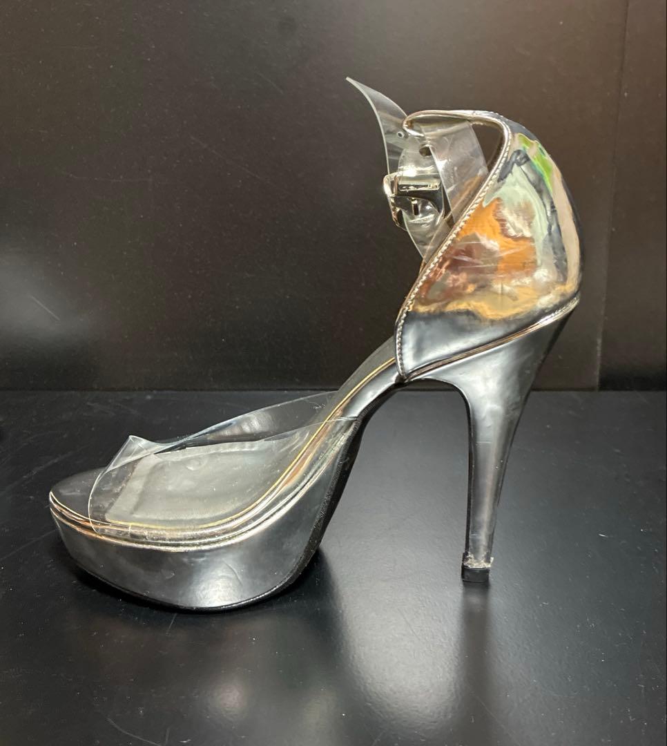 BEST BODY JAPAN 公式ヒール22cmシルバー