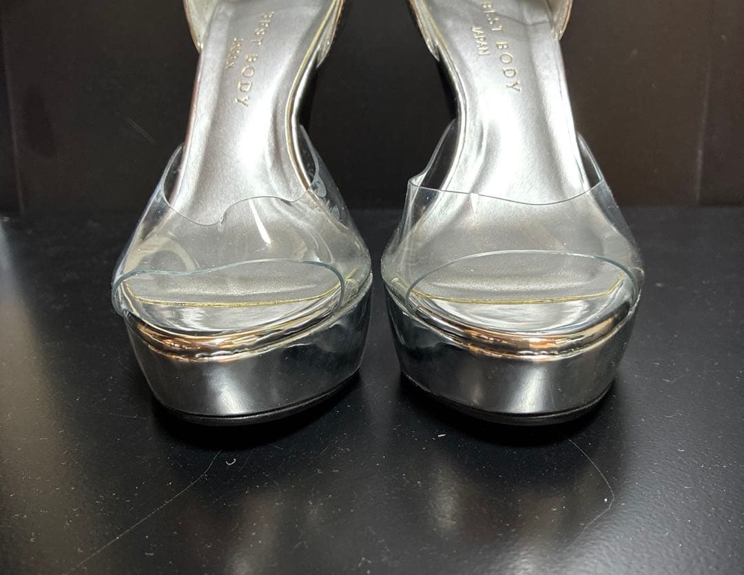 BEST BODY JAPAN 公式ヒール22cmシルバー