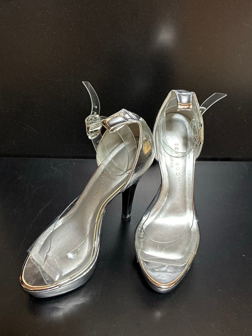 BEST BODY JAPAN 公式ヒール22cmシルバー