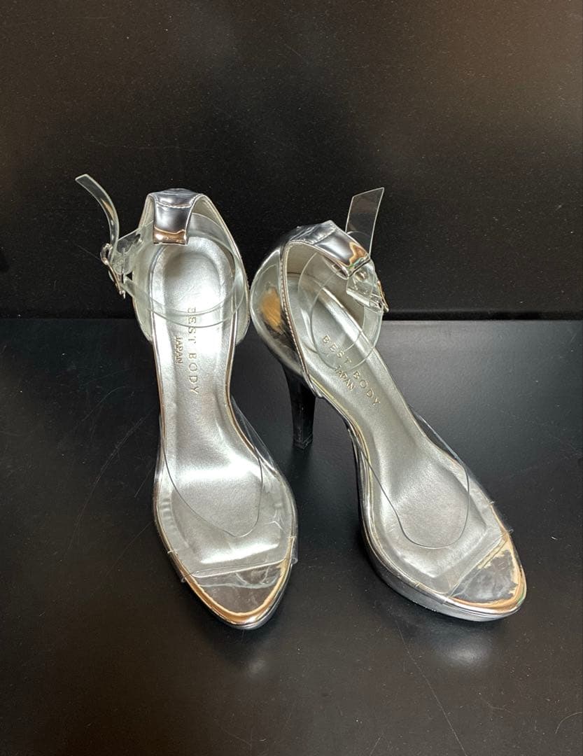 BEST BODY JAPAN 公式ヒール22cmシルバー