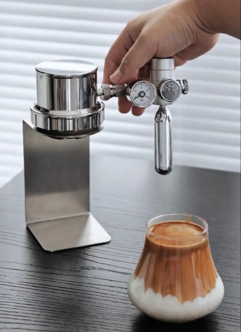 エスプレッソマシン ステンレス製