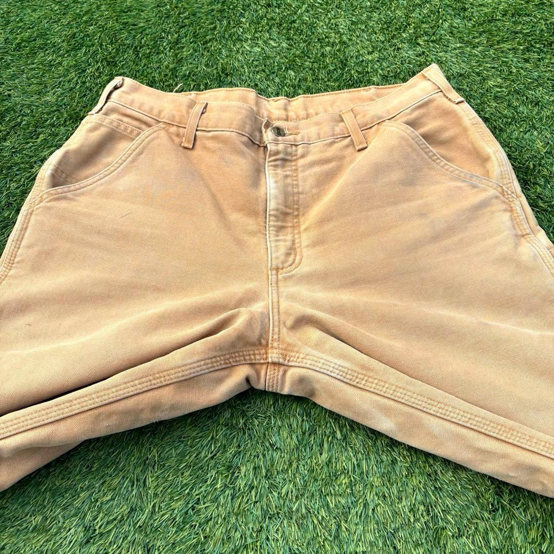 神サイズ 34×30 裏地付 カーハート ペインター パンツ B111 BRN