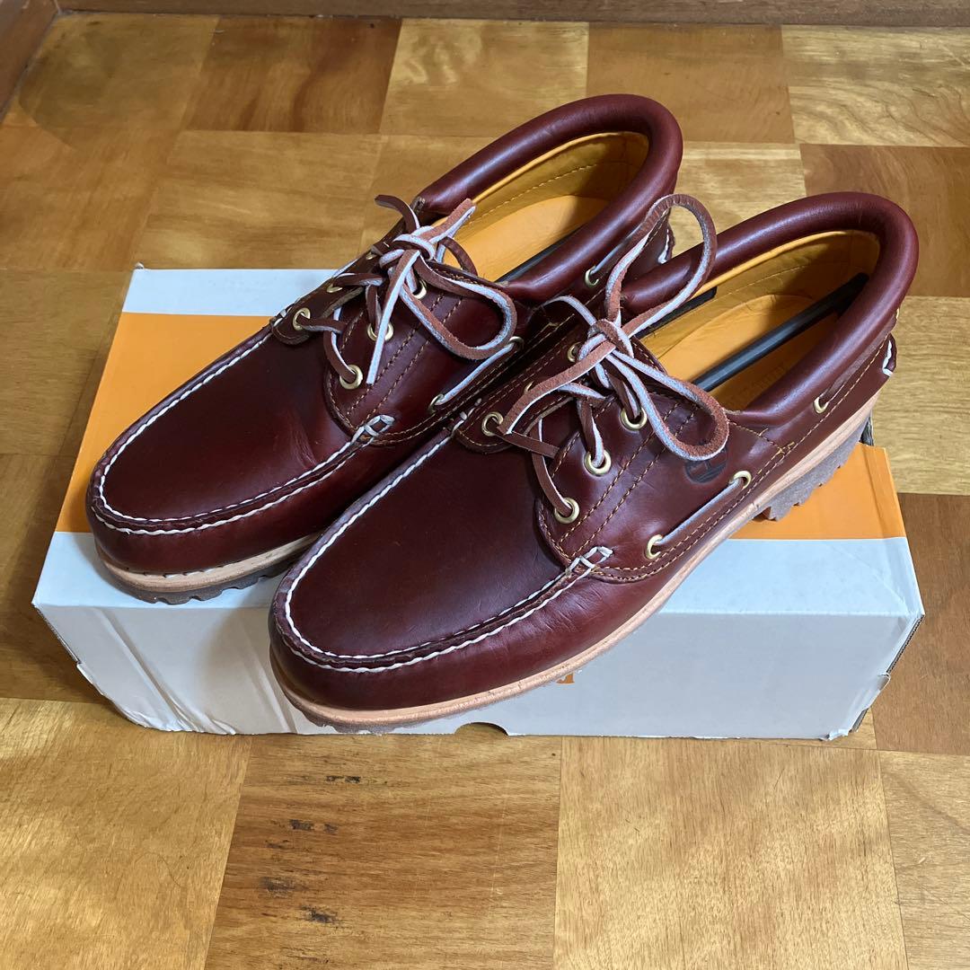 Timberland ティンバーランド スリーアイ バーガンディ 26cm