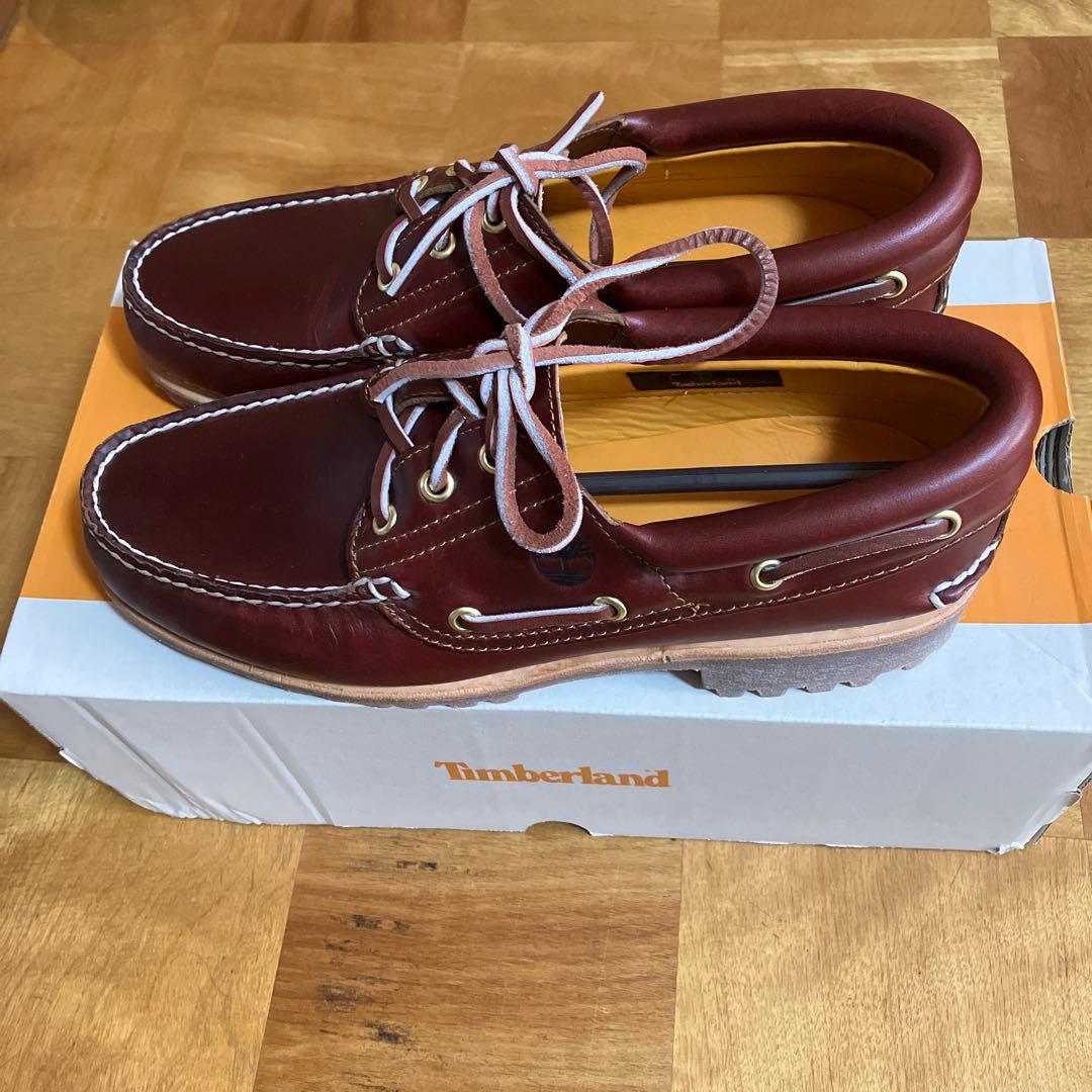 Timberland ティンバーランド スリーアイ バーガンディ 26cm