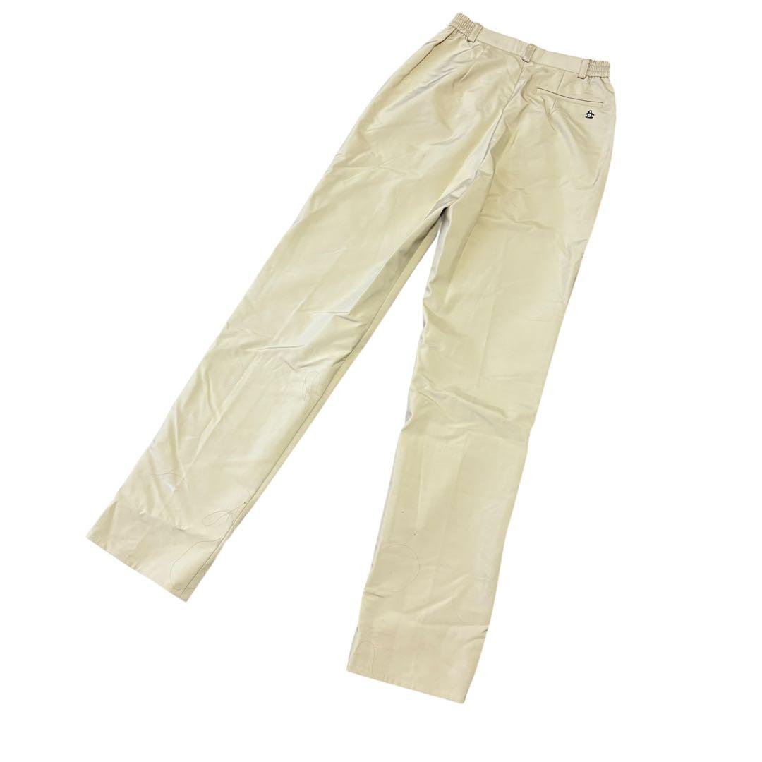 【新品】マンシングウェア　レディースパンツ　ベージュ　裏起毛　9号　ゴルフ