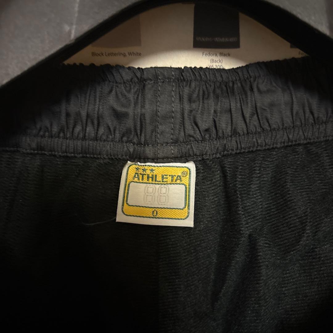 ATHLETA ブラック ウィンドブレーカー トラックパンツ セット